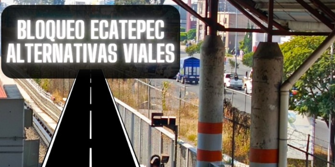 El bloqueo en Ecatepec ya lleva 7 horas.