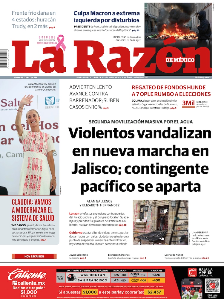 La Razón 19 Octubre 2026