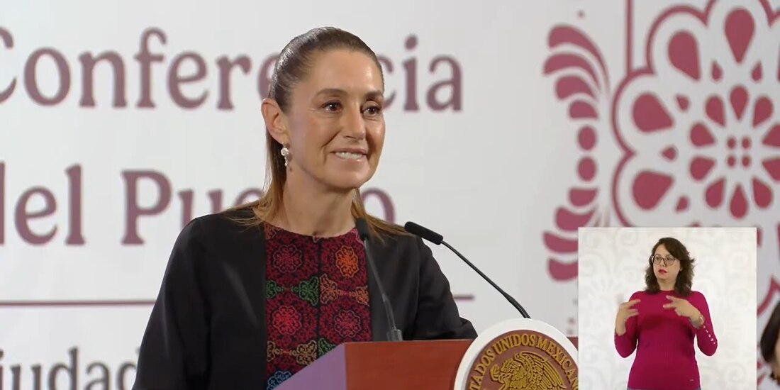 Claudia Sheinbaum, Presidenta de México.