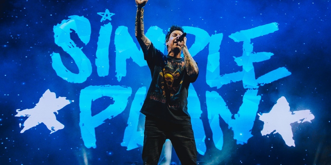 Simple Plan en el festival Tecate Pa'l Norte.