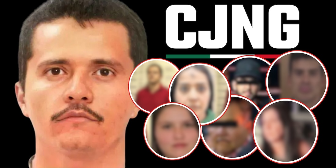 Familiares de ‘El Mencho’ detenidos