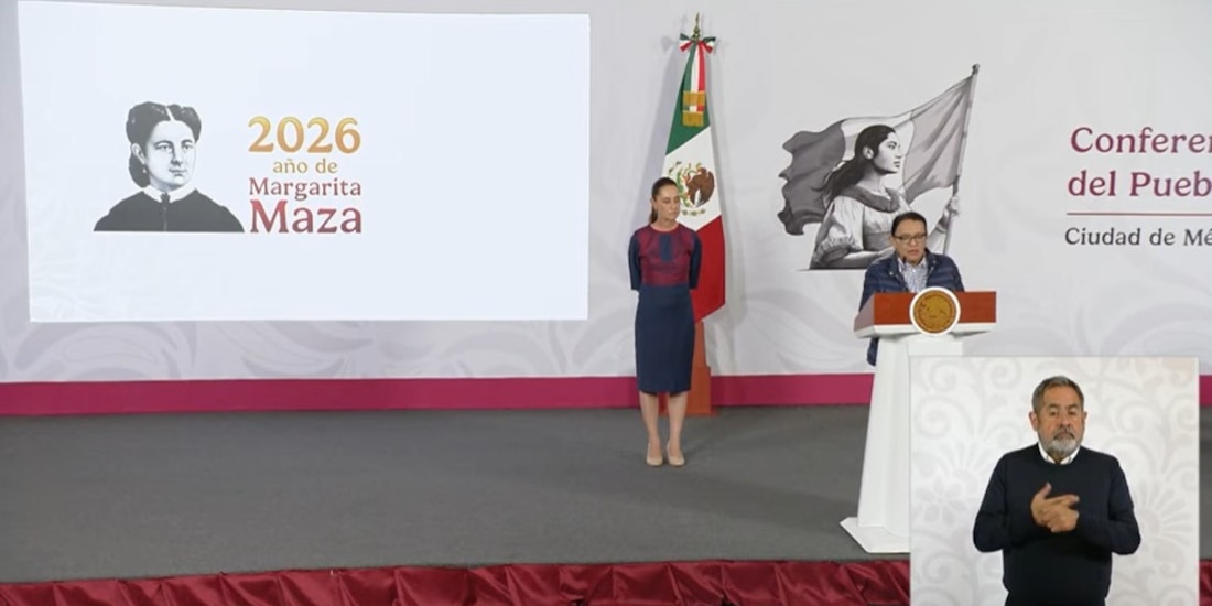 Secretaria de Gobernación en la Mañanera de CSP.
