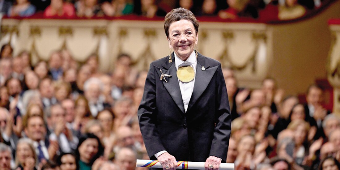 La artista mexicana Graciela Iturbide en Oviedo, España, ayer.