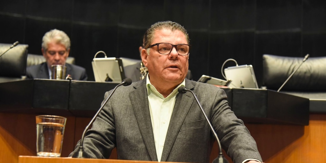El senador Virgilio Mendoza Amezcua, del Partido Verde.