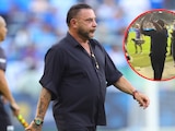 Antonio Mohamed se enganchó con la afición del LAFC.