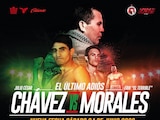 La función de exhibición que protagonizan las leyendas del boxeo mexicano, Julio César Chávez y Erik “Terrible” Morales, se reprogramó para el 24 de junio.