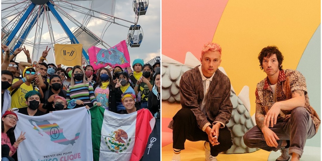 El club de fans del famoso dúo, se hizo presente en el Corona Capital 2021