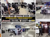 CALL CENTERS y puntos de venta de drogas, entre otros, fueron decomisados.