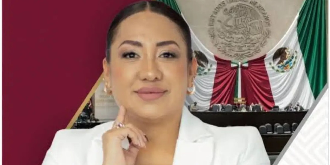 Imagen especial de la legisladora, ahora fallecida.