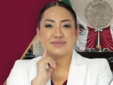 Imagen especial de la legisladora, ahora fallecida.