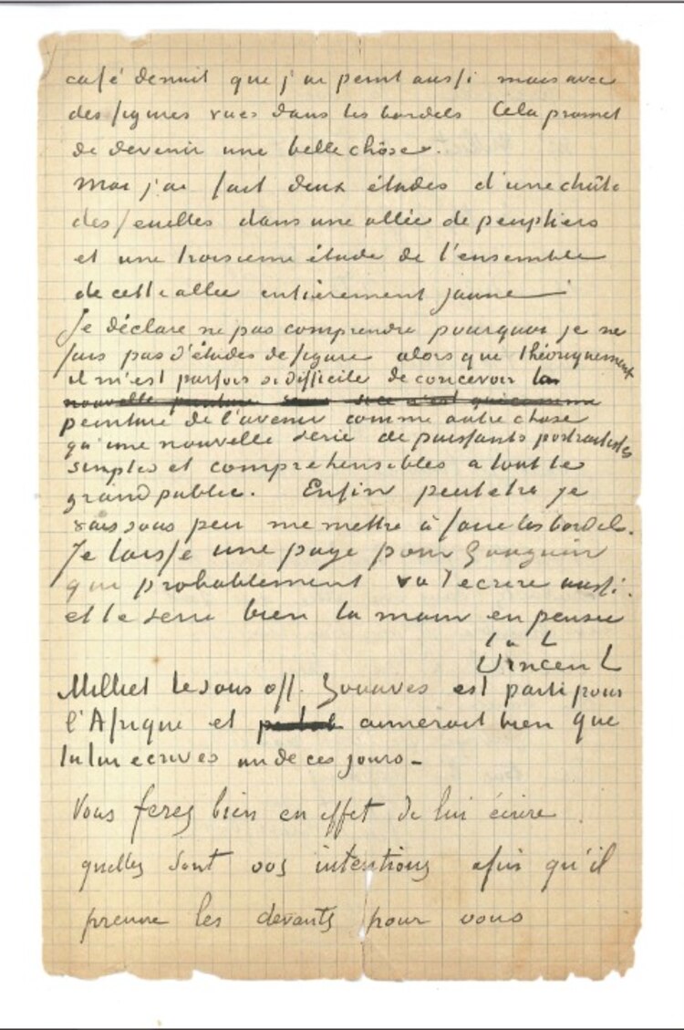 Van Gogh describe a su amigo como una “criatura virgen con los instintos de una bestia salvaje"
