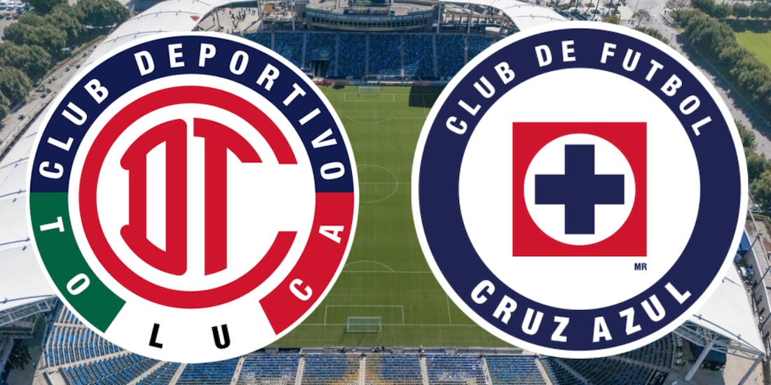 Toluca y Cruz Azul disputan el trofeo del Campeón de Campeones de la Liga MX.