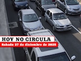 Te contamos cómo aplica el Hoy No Circula este sábado 27 de diciembre de 2025 en la Ciudad de México y el Estado de México.