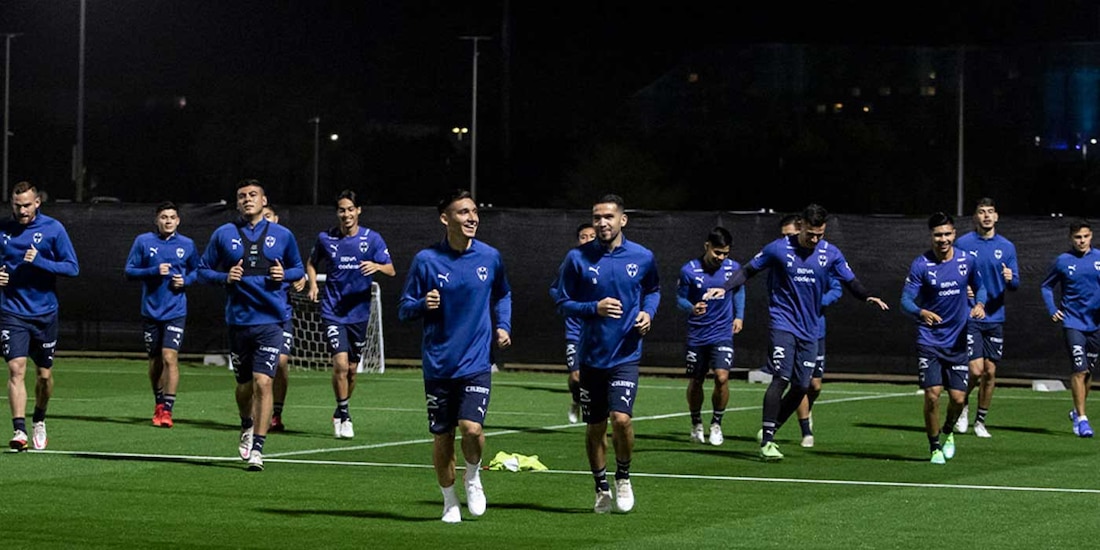 El Monterrey ya entrena de cara al Mundial de Clubes.