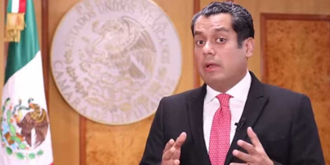 El presidente de la Cámara de Diputados, Sergio Gutiérrez Luna