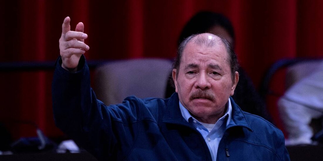 Daniel Ortega, presidente de Nicaragua.