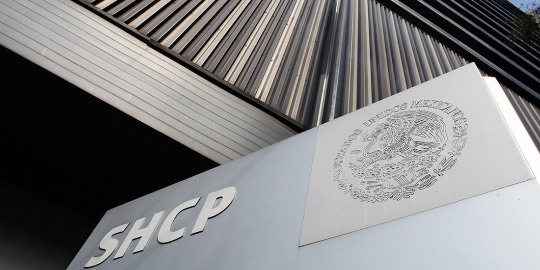 Secretaría de Hacienda y Crédito Público, e una fotografía ilustrativa.