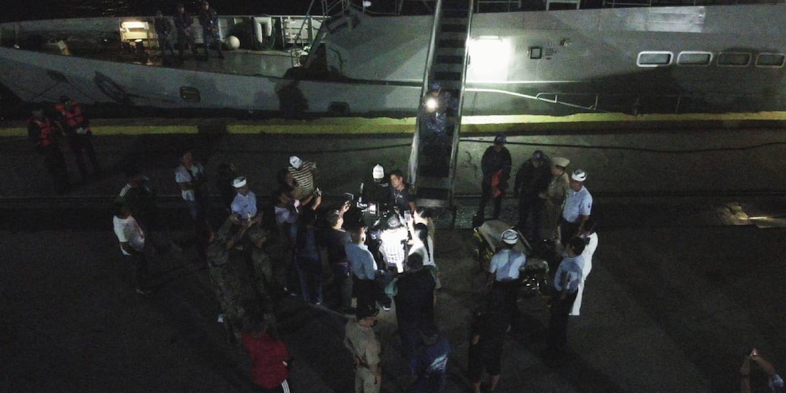 Las operaciones de localización y auxilio marítimo fueron coordinadas por personal de la Secretaría de Marina (SEMAR).