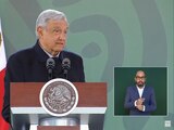 AMLO ofreció conferencia desde Michoacán.