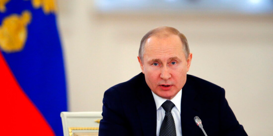 Vladimir Putin, presidente de Rusia.