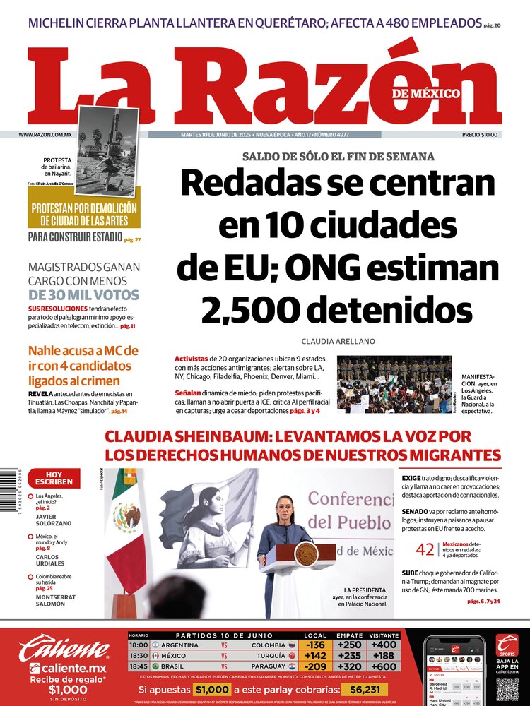 La Razón 10 junio 2025