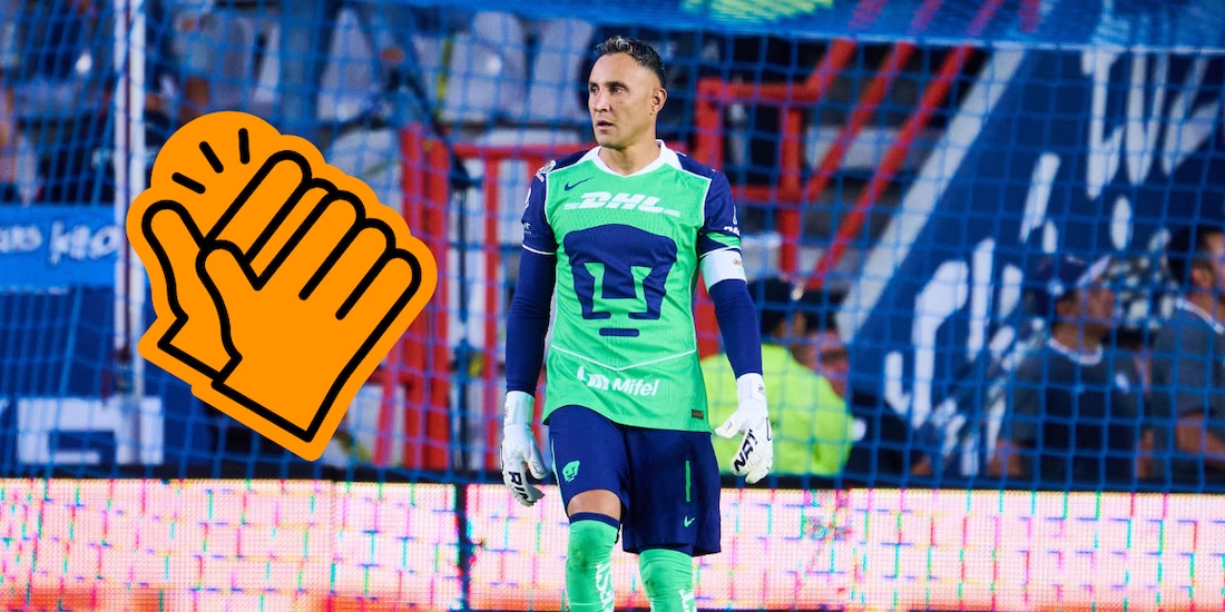 Keylor Navas tuvo un gran gesto con un fan de Pumas en el partido contra Pachuca.
