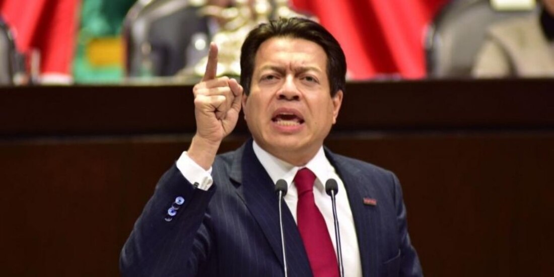 Mario Delgado, dirigente nacional de Morena.