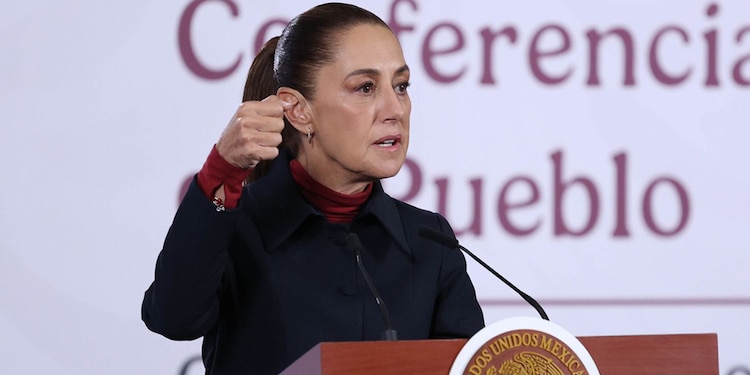 La Presidenta, Claudia Sheinbaum, descartó una intervención de EU en México