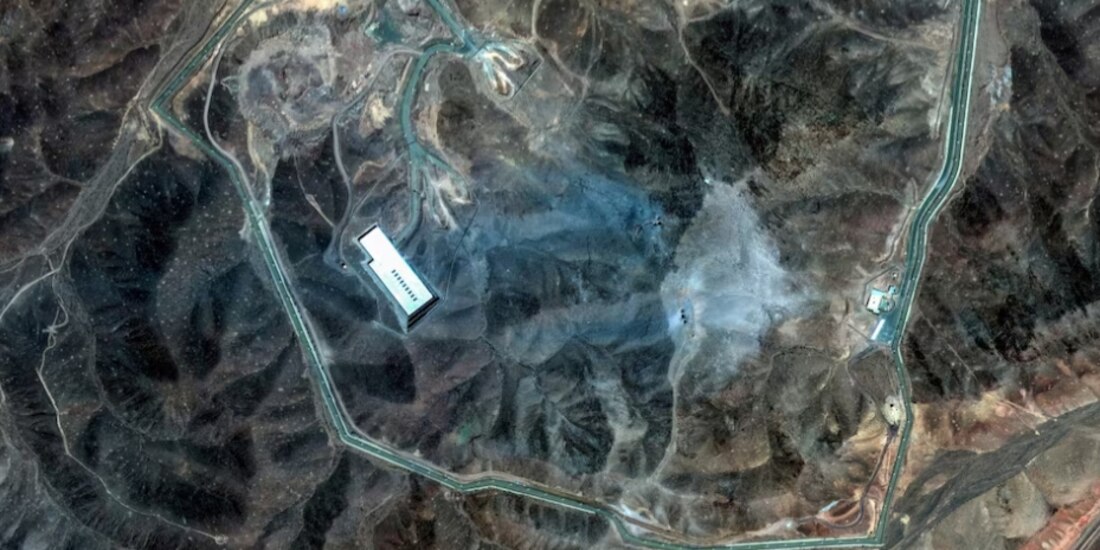 Fordow, una de las instalaciones nucleares iraníes atacadas por Estados Unidos.