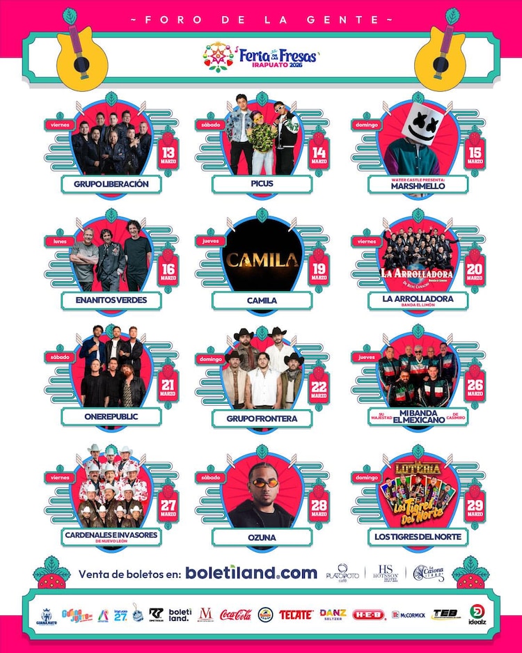 Feria de las Fresas Irapuato 2026