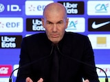 Zinedine Zidane durante su presentación como entrenador de Francia.
