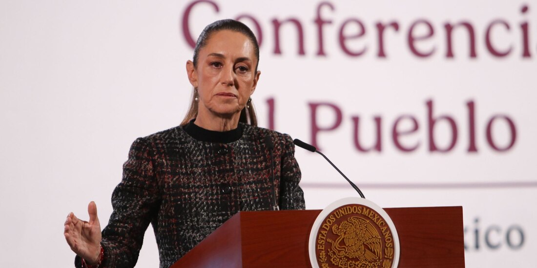 En una imagen ilustrativa la Presidenta Claudia Sheinbaum.