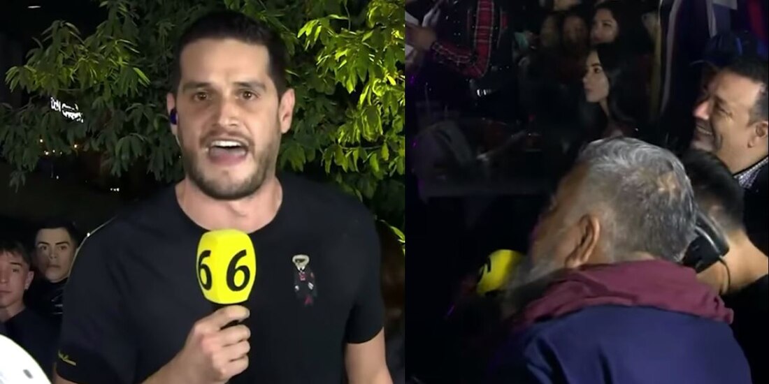 Adrián Marcelo fue insultado en su programa y explotó contra el señor que lo hizo