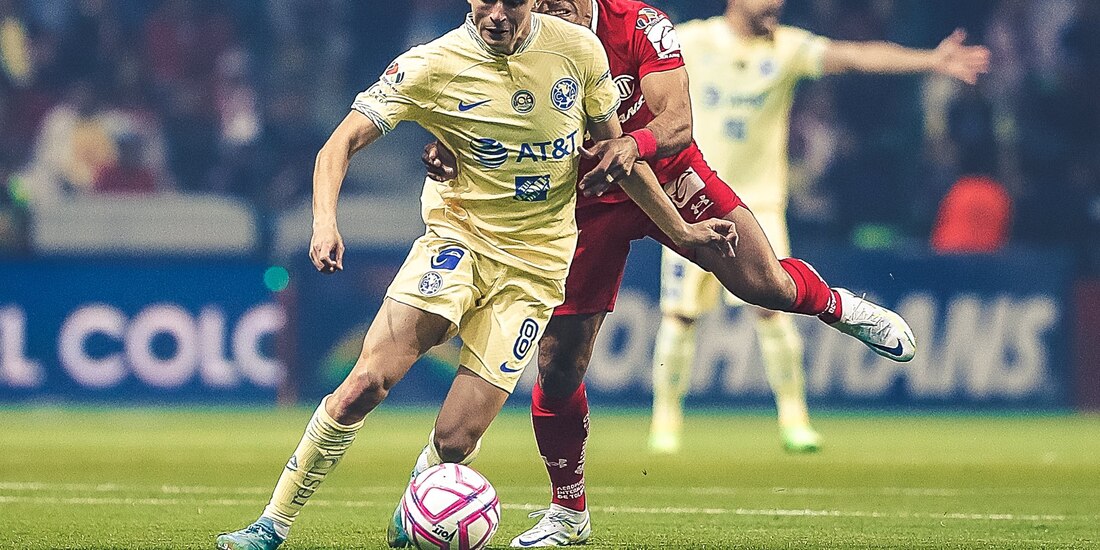 Toluca y América dieron inicio a las semifinales de la Liga MX en el Estadio Nemesio Díez.
