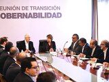 Delfina Gómez, inicia reuniones de transición con el gobernador del Estado de México, Alfredo del Mazo.