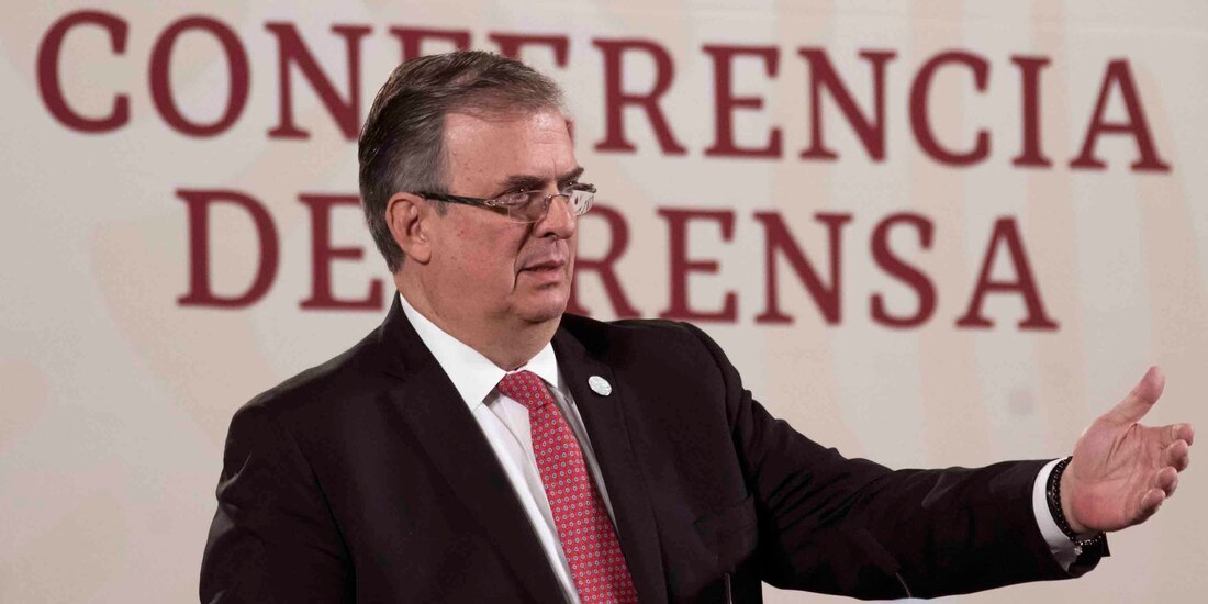 Marcelo Ebrard Casaubon, secretario de Relaciones Exteriores.