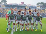 América antes de un partido en el Clausura 2026 de la Liga MX