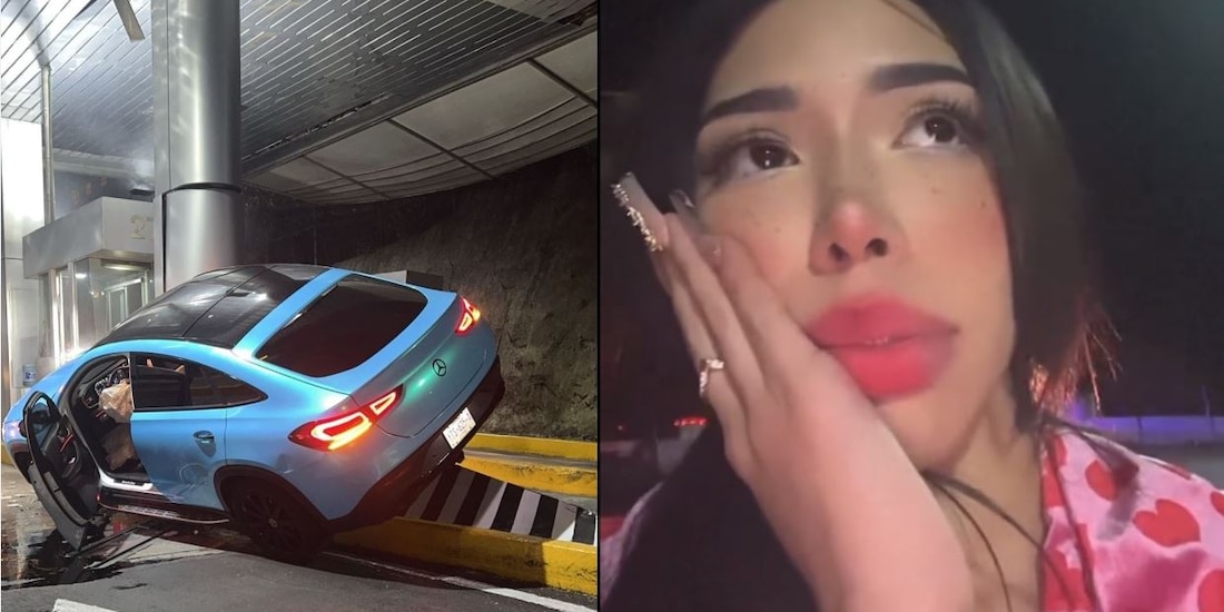 Acusa a Yeri MUA de maneja drogada tras accidente