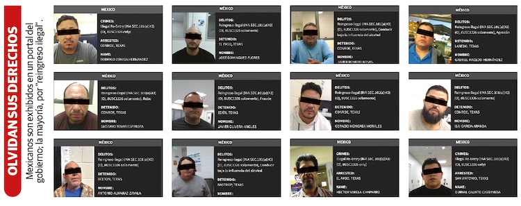 Olvidan sus derechos