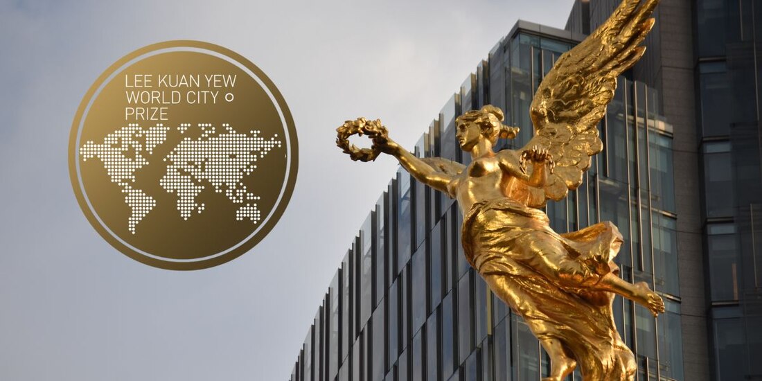 La Ciudad de México fue galardonada con el Premio Mundial a la Ciudad Lee Kuan Yew 2024.