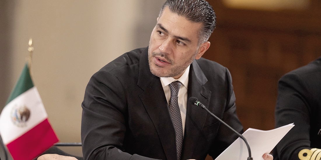 El titular de la SSPC, Omar García Harfuch