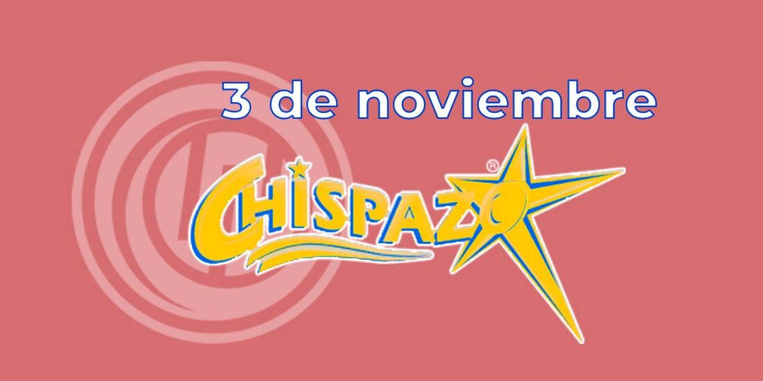 Resultados del Chispazo de hoy 3 de noviembre del 2024.