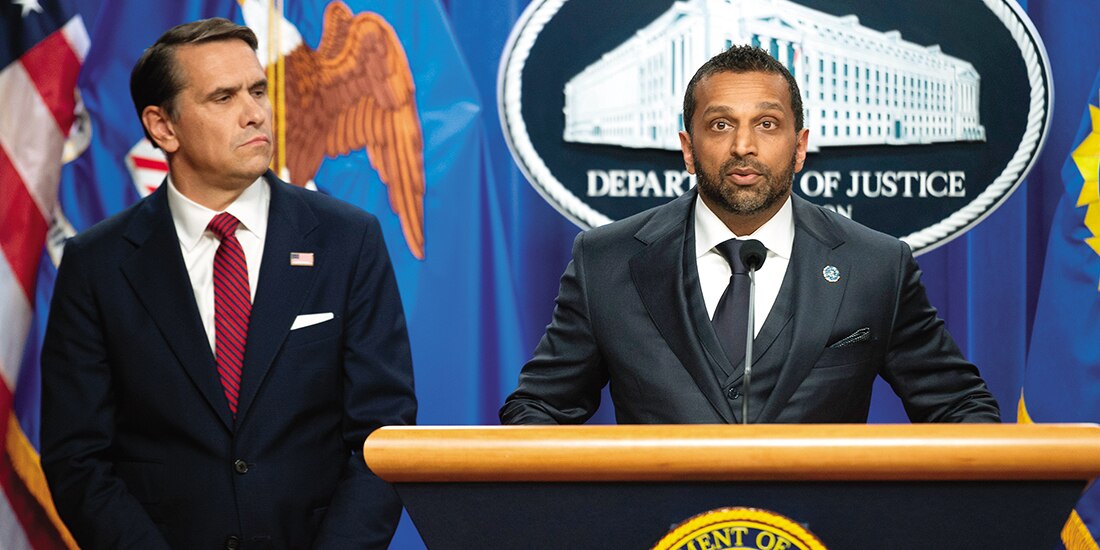 El director del FBI, Kash Patel, el pasado 28 de abril, en conferencia de prensa en Washington.