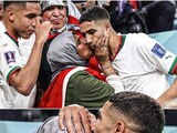 Achraf Hakimi y su madre se roban el corazón de Marruecos y del Mundial Qatar 2022.