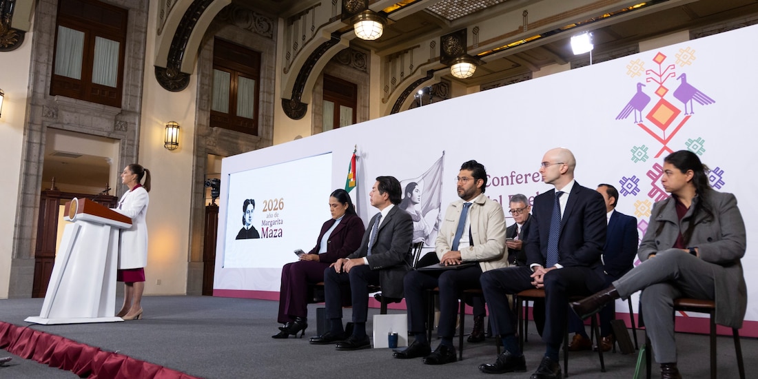 Conferencia de la Presidenta Claudia Sheinbaum.