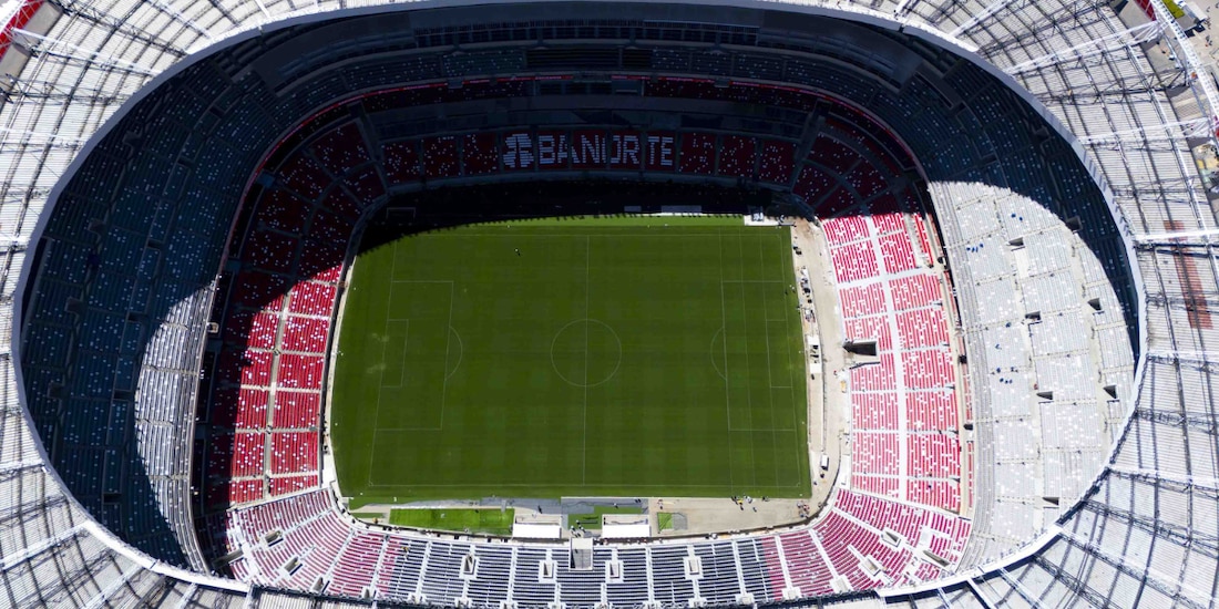 El Estadio Azteca se inauguró el 29 de mayo de 1966.