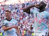Los jugadores belgas también imitaron el famoso baile de Donald Trump tras el triunfo.