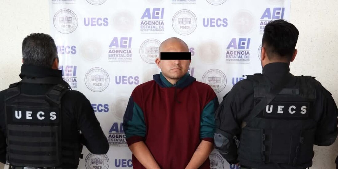 El presunto responsable, en imagen difundida por la FGE-Oaxaca, ayer.