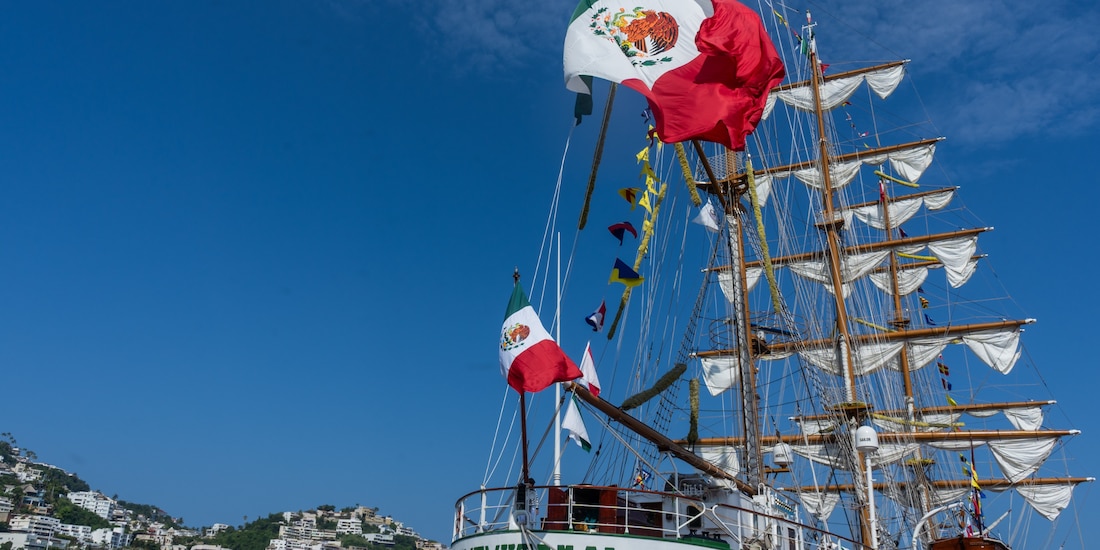 El Cuauhtémoc vuelve a navegar