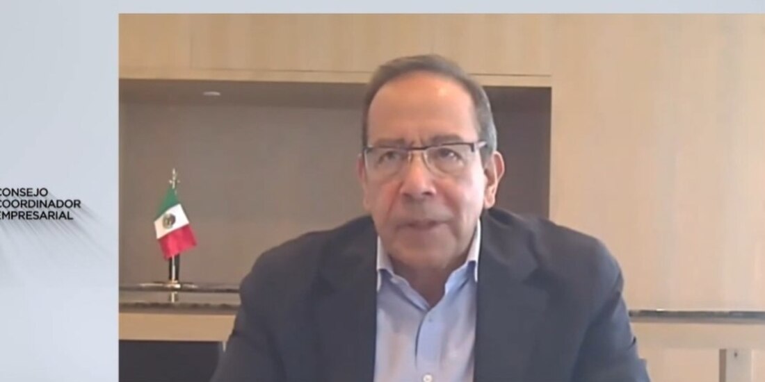 Carlos Salazar Lomelín, presidente del CCE.